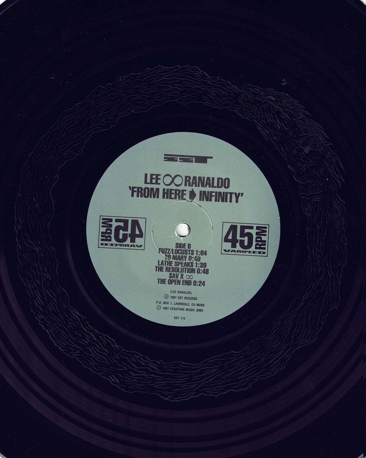LEE RANALDO - From Here → Infinity